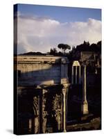 The Roman Forum, Unesco World Heritage Site, Rome, Lazio, Italy, Europe-Oliviero Olivieri-Stretched Canvas