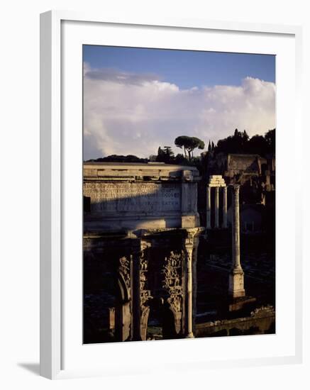 The Roman Forum, Unesco World Heritage Site, Rome, Lazio, Italy, Europe-Oliviero Olivieri-Framed Photographic Print
