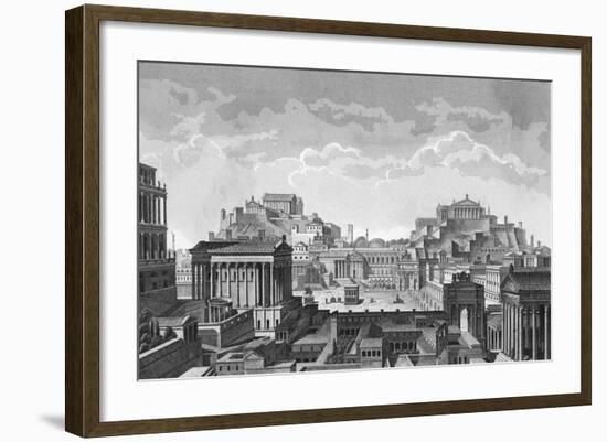 The Roman Forum-null-Framed Giclee Print