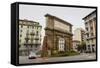 The Roman Gate, Porta Romana, Milan, Lombardy, Italy, Europe-Yadid Levy-Framed Stretched Canvas