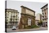 The Roman Gate, Porta Romana, Milan, Lombardy, Italy, Europe-Yadid Levy-Stretched Canvas