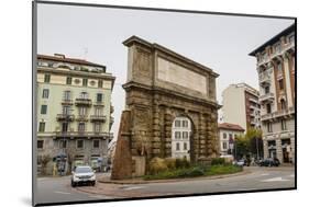 The Roman Gate, Porta Romana, Milan, Lombardy, Italy, Europe-Yadid Levy-Mounted Photographic Print