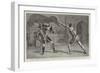 The Roman Gladiatorial Games at the Italian Exhibition, Earl's Court-null-Framed Giclee Print