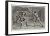 The Roman Gladiatorial Games at the Italian Exhibition, Earl's Court-null-Framed Giclee Print