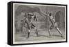 The Roman Gladiatorial Games at the Italian Exhibition, Earl's Court-null-Framed Stretched Canvas