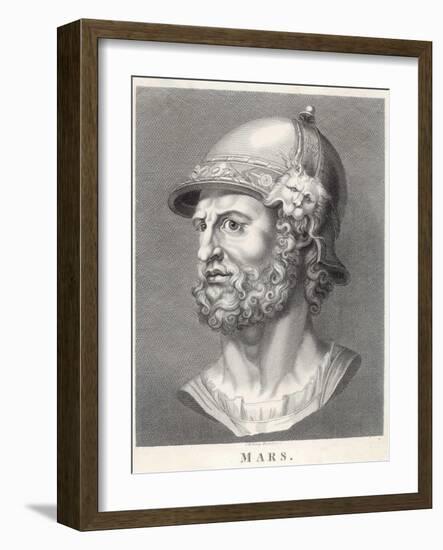 The Roman God of War Similar to the Greek God Ares But Not Identical-T. Holloway-Framed Photographic Print