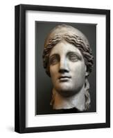 The Roman Goddess Juno. Bust. First Half of 2nd Century A.C. Marble. Carlsberg Glyptotek Museum.…-null-Framed Giclee Print