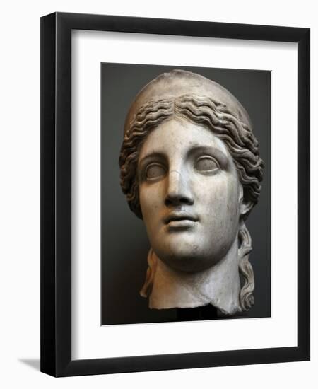 The Roman Goddess Juno. Bust. First Half of 2nd Century A.C. Marble. Carlsberg Glyptotek Museum.…-null-Framed Giclee Print