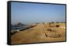 The Roman Hippodrome, Caesarea, Israel, Middle East-Yadid Levy-Framed Stretched Canvas