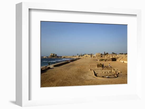 The Roman Hippodrome, Caesarea, Israel, Middle East-Yadid Levy-Framed Photographic Print