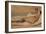 The Roman Odalisque (Marietta) 1843-Jean-Baptiste-Camille Corot-Framed Giclee Print