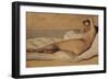 The Roman Odalisque (Marietta) 1843-Jean-Baptiste-Camille Corot-Framed Giclee Print