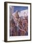 The Roman Soldiers Take Paul by Night from Jerusalem-Arthur A. Dixon-Framed Giclee Print