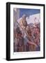 The Roman Soldiers Take Paul by Night from Jerusalem-Arthur A. Dixon-Framed Giclee Print