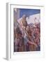 The Roman Soldiers Take Paul by Night from Jerusalem-Arthur A. Dixon-Framed Giclee Print