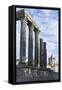 The Roman Temple of Diana and the Tower of Evora Cathedral-Alex Robinson-Framed Stretched Canvas