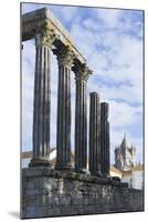 The Roman Temple of Diana and the Tower of Evora Cathedral-Alex Robinson-Mounted Photographic Print