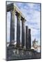 The Roman Temple of Diana and the Tower of Evora Cathedral-Alex Robinson-Mounted Photographic Print
