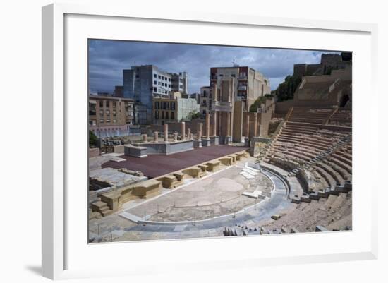 The Roman Theatre, Cartagena, Spain-Rob Cousins-Framed Photographic Print