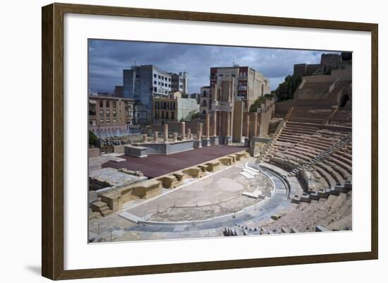 The Roman Theatre, Cartagena, Spain-Rob Cousins-Framed Photographic Print