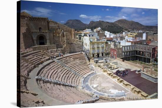 The Roman Theatre, Cartagena, Spain-Rob Cousins-Stretched Canvas