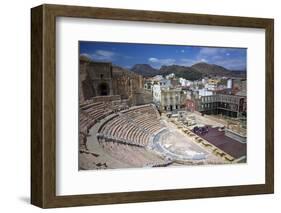 The Roman Theatre, Cartagena, Spain-Rob Cousins-Framed Photographic Print