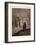 The Roman Widow and the Emperor Trajan-Gustave Dore-Framed Giclee Print