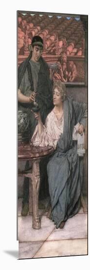 The Roman Wine-Tasters-Sir Lawrence Alma-Tadema-Mounted Giclee Print