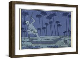 The Romance of a Mummy-Georges Barbier-Framed Giclee Print