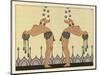 The Romance of a Mummy-Georges Barbier-Mounted Giclee Print