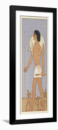 The Romance of a Mummy-Georges Barbier-Framed Giclee Print