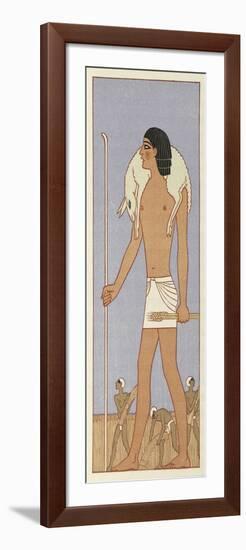 The Romance of a Mummy-Georges Barbier-Framed Giclee Print