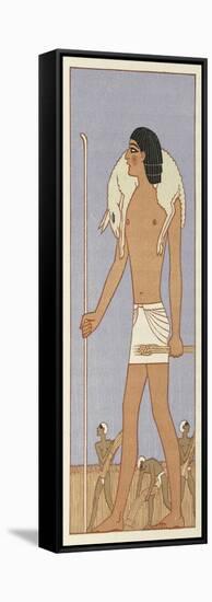 The Romance of a Mummy-Georges Barbier-Framed Stretched Canvas