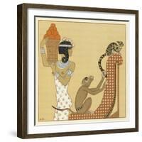 The Romance of a Mummy-Georges Barbier-Framed Giclee Print