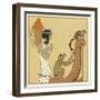 The Romance of a Mummy-Georges Barbier-Framed Giclee Print