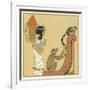 The Romance of a Mummy-Georges Barbier-Framed Giclee Print