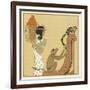 The Romance of a Mummy-Georges Barbier-Framed Giclee Print