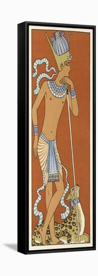 The Romance of a Mummy-Georges Barbier-Framed Stretched Canvas