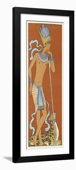 The Romance of a Mummy-Georges Barbier-Framed Giclee Print