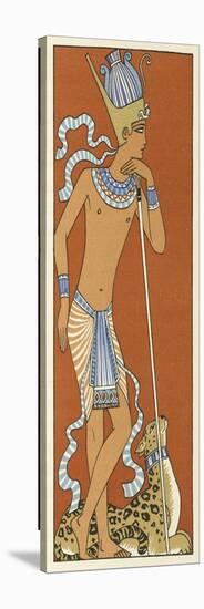 The Romance of a Mummy-Georges Barbier-Stretched Canvas