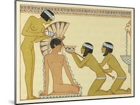 The Romance of a Mummy-Georges Barbier-Mounted Giclee Print