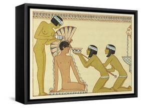 The Romance of a Mummy-Georges Barbier-Framed Stretched Canvas