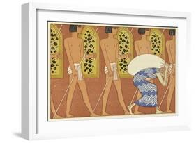 The Romance of a Mummy-Georges Barbier-Framed Giclee Print