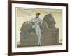 The Romance of a Mummy-Georges Barbier-Framed Giclee Print