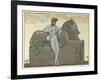 The Romance of a Mummy-Georges Barbier-Framed Giclee Print