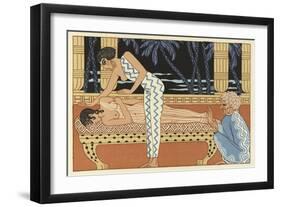 The Romance of a Mummy-Georges Barbier-Framed Giclee Print