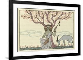 The Romance of a Mummy-Georges Barbier-Framed Giclee Print