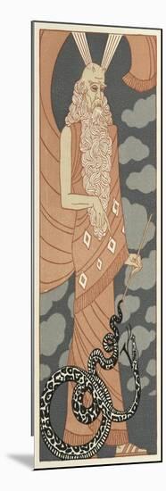 The Romance of a Mummy-Georges Barbier-Mounted Premium Giclee Print