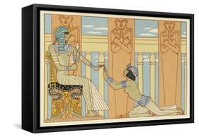 The Romance of a Mummy-Georges Barbier-Framed Stretched Canvas