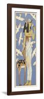 The Romance of a Mummy-Georges Barbier-Framed Premium Giclee Print